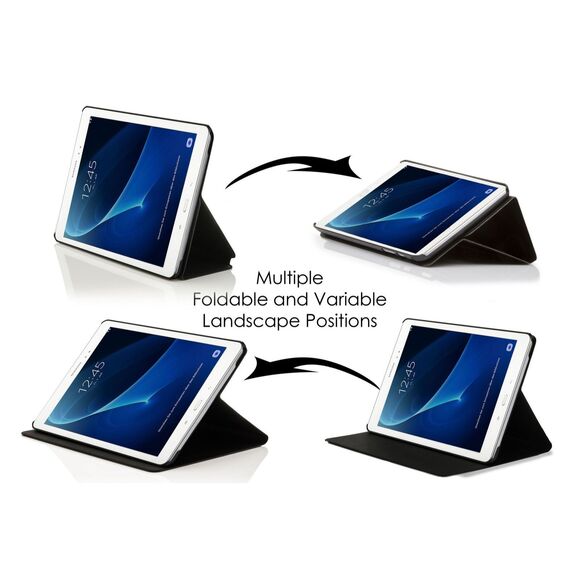 NWT-Case for Samsung Galaxy Tab A 10.1 2019 (SM-T510/T515) Hard Cover Black - Picture 11 of 12